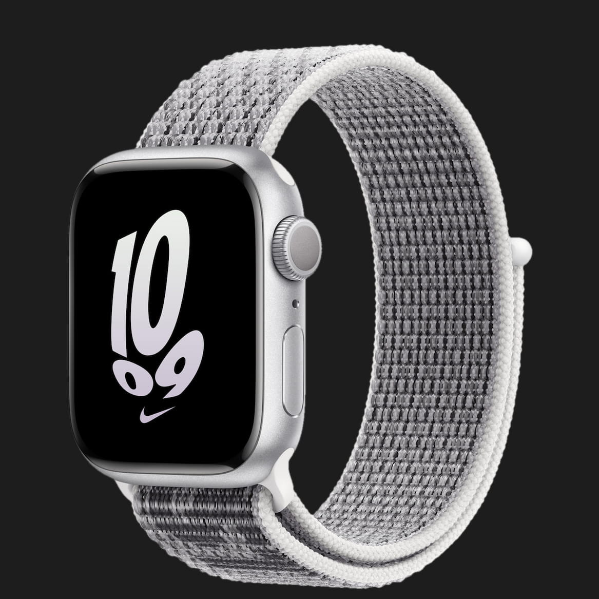 White silver sale apple watch